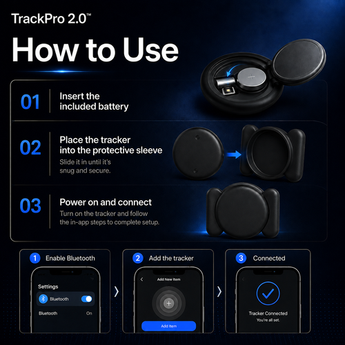 TrackPro 2.0™ - Magnetic GPS Tracker