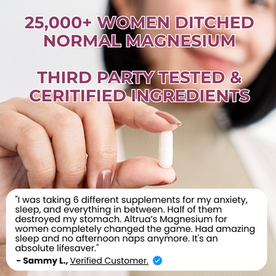 AltruaLab Magnesium for Women - 20-in-1 Complex