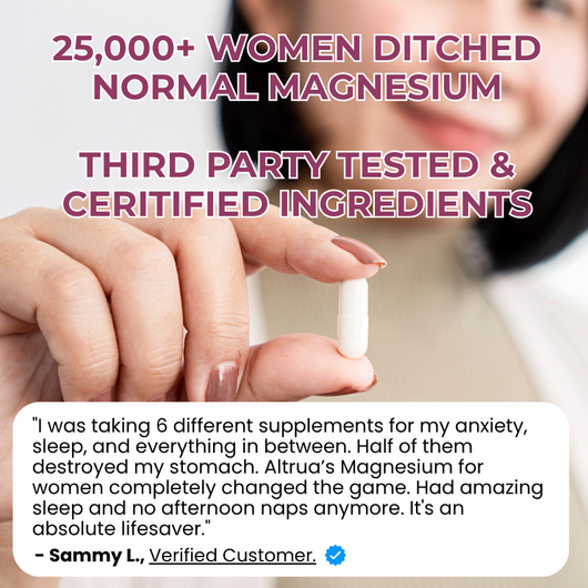 AltruaLab Magnesium for Women - 20-in-1 Complex